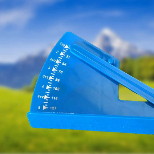 Deck Leveling Gauge 2 Pack Mower Vehicle Measuring Depth Grooming Tool 2