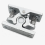 1Pcs Spring Loaded Door Easy Lock Stop Catch Release Clamp Double Roller (Mp-3) 3