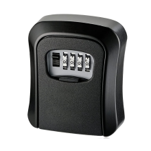 Key Lock Box, Key Cabinet Organizer, Metal Key Lock Box, Wall Mounted Waterproof Key Storage Lock Box with Mounting Kit
