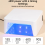 Nail art phototherapy machine
Quick drying baking lamp
Nail tools 7