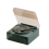 Retro Vinyl Wireless Bluetooth Speaker Clock Record Player Green 1