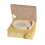 Retro Vinyl Wireless Bluetooth Speaker Clock Record Player Yellow 1