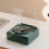 Retro Vinyl Wireless Bluetooth Speaker Clock Record Player Green 3