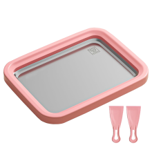 Ice Cream Frozen Yogurt Machine Stainless Steel Fried Tray