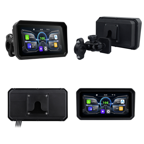 6.25 Inch Digital Motorcycle Dashboard Navigation Display Screen 2