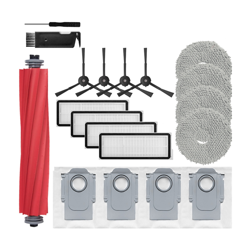 For Mops Hepa Filter Main Side Brush Dust Bag Parts-image-OPC-PK29YJM-NEW