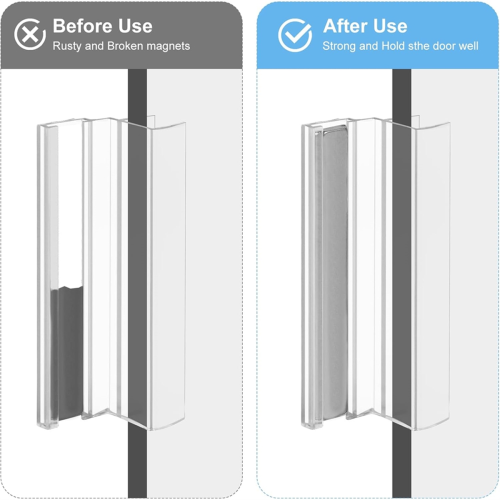 Shower Door Magnet 3Inch Chrome Frameless Handle 2