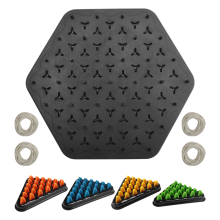 Geometric Chain Chess Puzzle Triangle Tabletop Game Family Interactive Exercise Thinking Children Logic