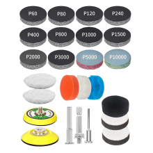 Sanding Discs Drill Polishing Kit, Car Headlight Restoration Kit