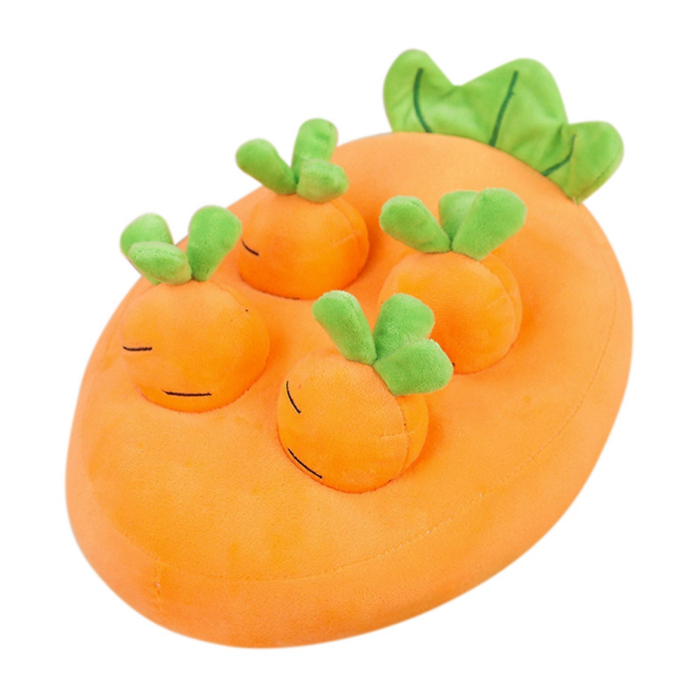 Photos - Other Toys Carrot Plush Toy Cartoon Happy Fruit Park Pillow Doll 22x22cm
