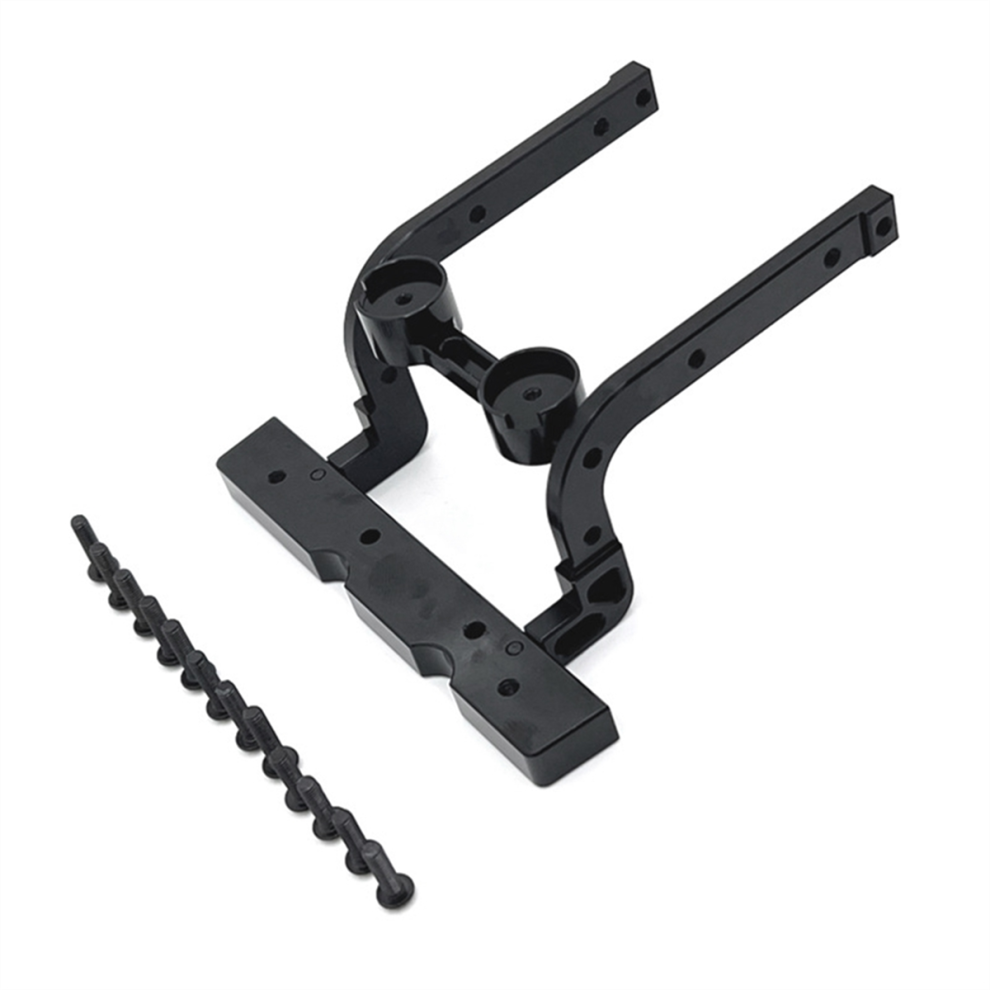 Rc Car Upgrade Front Bumper Fixed Kit For 1/12 H12y H12y+ Accessories Black 4852794841248