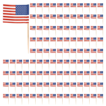 800 American Flag Toothpicks Party Cupcake Decoration Sandwich Mini Food Picks
