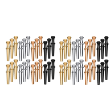 48 Pcs Metal Cribbage Pegs Board for 1/8 Holes Toy Game Accessories Traditional