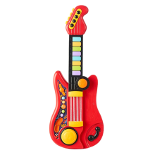 Kids Guitar 3in1 Folding Musical Instrument Toddler Electronic Piano Drum Educational Toys Birthday Gift for Girl