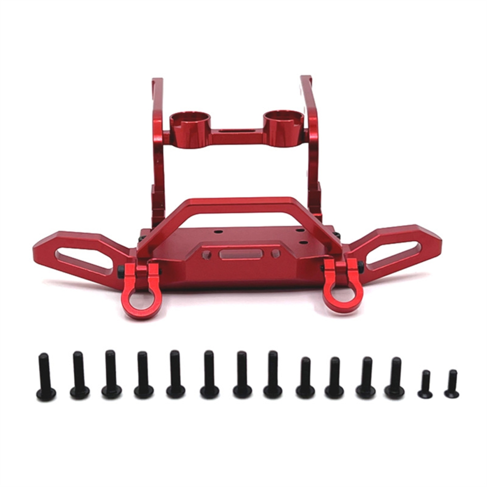 Rc Car Upgrade Front Bumper Kit For 1/12 H12y H12y+ Accessories Red 4852794845413