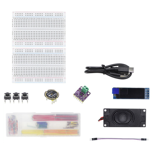 Breadboard 0.91 Inch Kit for Xiaozhi AI Voice Chatbot Learning and Puzzle Development