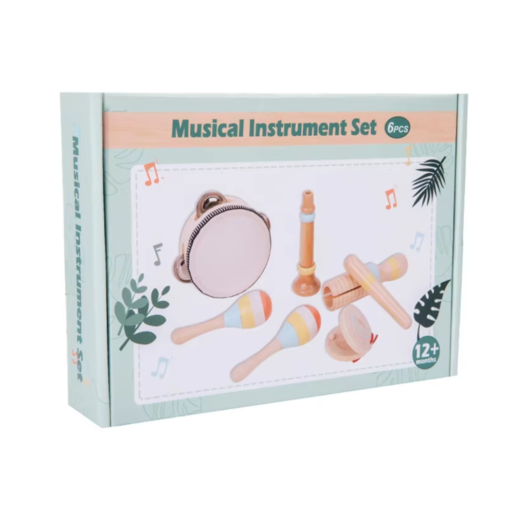 Spactz Wooden Music Toys For Toddlers,Percussion Instruments,Early Educational Children,Child Developmental Sound Play A