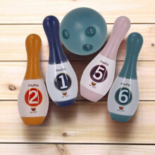Bowling Children Bowl Game Toy Set Early Educational Toys for Toddlers Kids Aged 2-6 Years Old