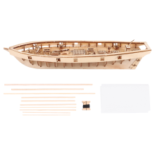 DIY Ship Assembly Model Kits 1/100 Classical Models Sailing Boats Scale Decoration Boat Toy for Kids Adults