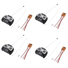4X 5CH 27Mhz Remote Controller Unit Receiver Circuit Board+Remote Control for RC Tank Car Toy Radio System