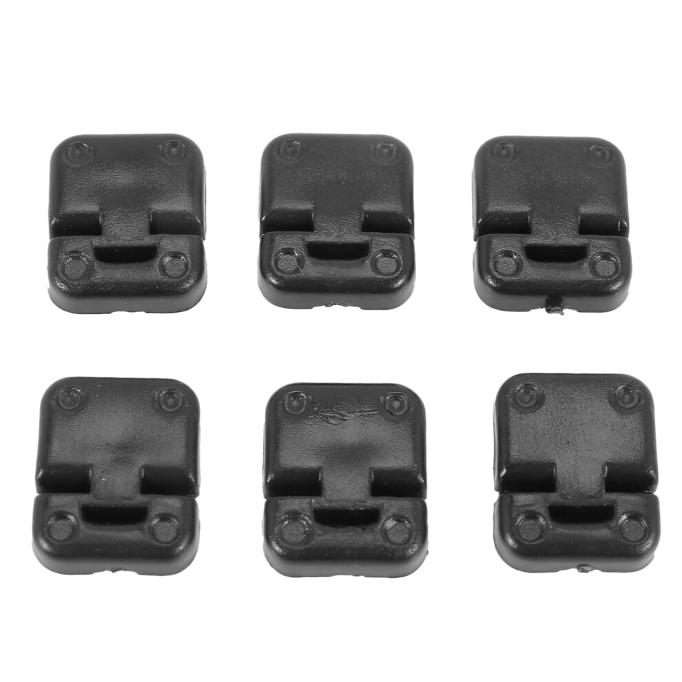 Photos - Parts for Drones & RC models 2Set Black Plastic Climbing Car Door Hinges & Handles for 1:10 RC Crawler TRX4