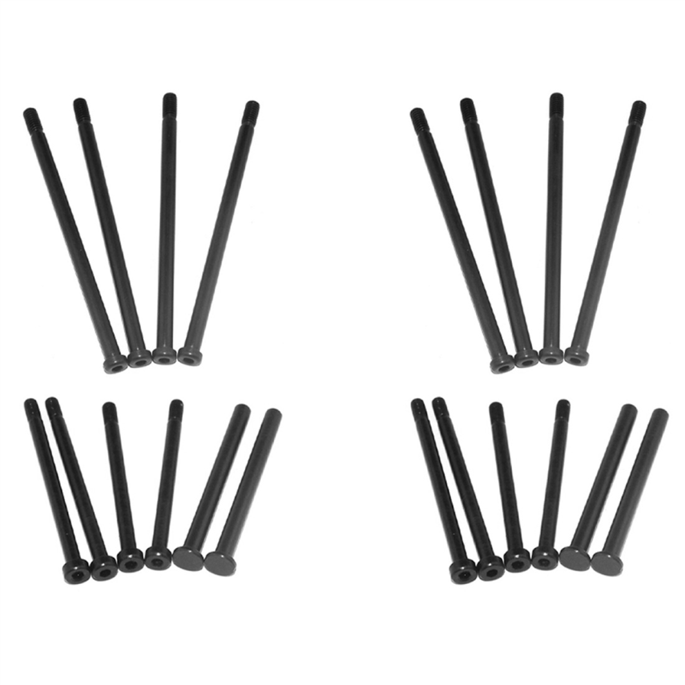 20X Metal Suspension Arm Pin Set 8054 8055 For 1/8 08425 08426 08427 9020 9071 9116 9203 Rc Car Upgrade Parts Black 4852794859953