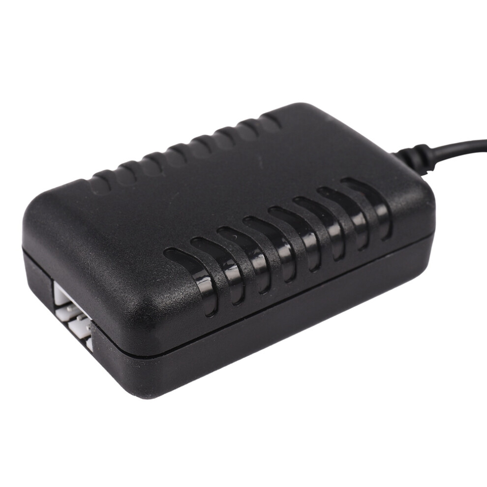2X 7.4V 2000Mah 5Cm Xh-3P Quick Usb Charger For 144001 Xk K130 12428 A959 A959-B A979 A979-B K989 K969 Black 4852794860799
