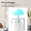 Rain Cloud Humidifier, Mushroom Humidifier,Rain Diffuser, 6