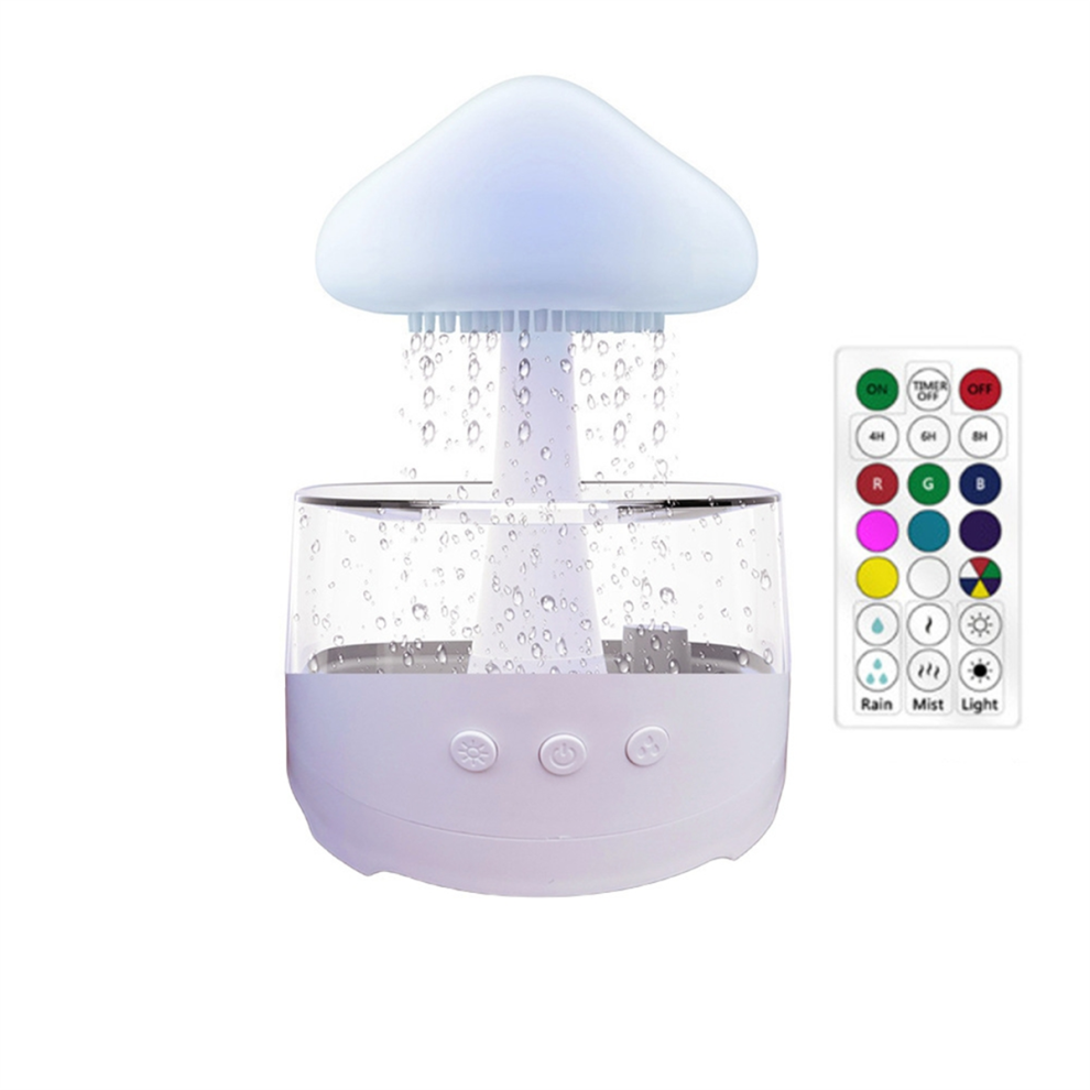 Spactz Rain Cloud Humidifier, Mushroom Humidifier,Rain Diffuser,
