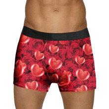 Personalised Boxers Men's Funny Underwear XXL Comfortable Lightweight Red Boxer Shorts Valentine's Day Lingerie A78