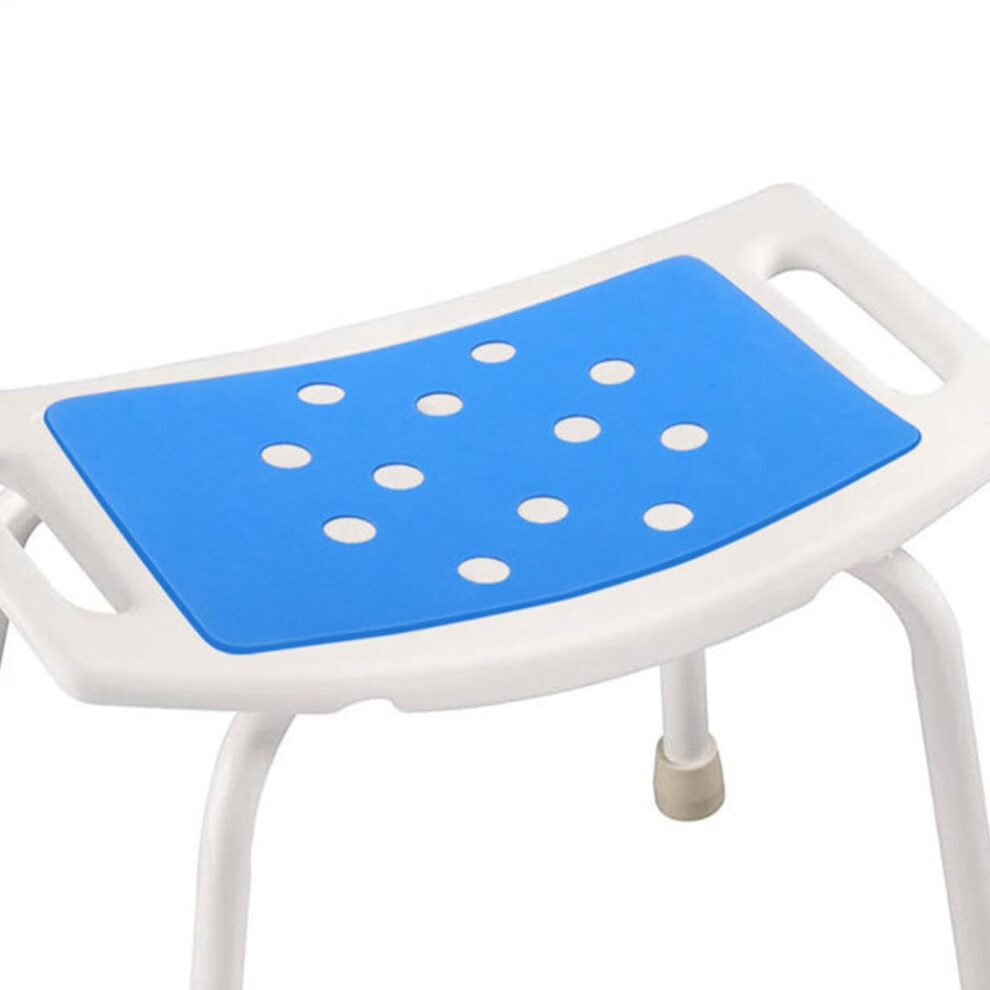 Shower Stool Cushion - Non-Slip EVA Waterproof Seat Mat for Bathroom, Ventilated Design for Elderly and Disabled Adults