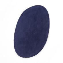 Oval Elbow Knee Patches for Sewing, Repair Patches for Sweaters and Pants, Blue Fabric Accessories, Craft Supplies