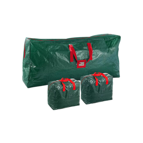 3piece Large Capacity Organizer Holder Portable Ornament Bag 1
