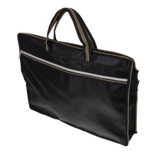 Document Bag with Zip, Durable Briefcase for Men, Large File Organiser with Carry Handle for Documents