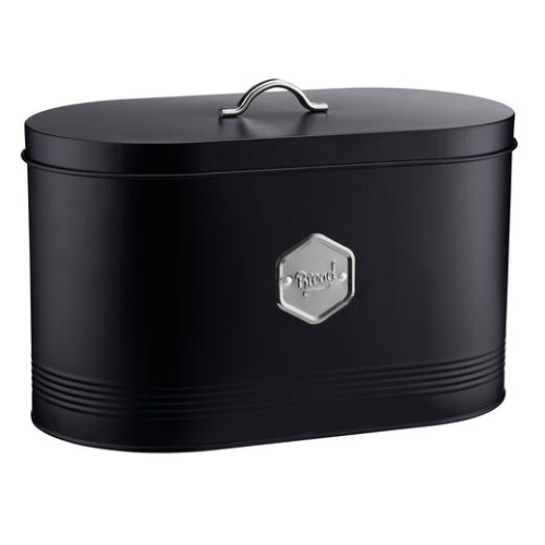 Cooks Professional Cooks Professional Bread Bin | Black / Silver