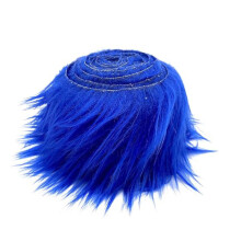 Artificial fur trim for Christmas, decoration for wreaths, clothing and bags in various colors and sizes