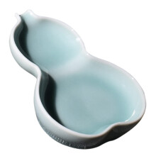 Pumpkin Shape Calligraphy Ink Bowl 4.7 Inch Ceramic Ink Plate for Calligraphy Writing and Art Decoration