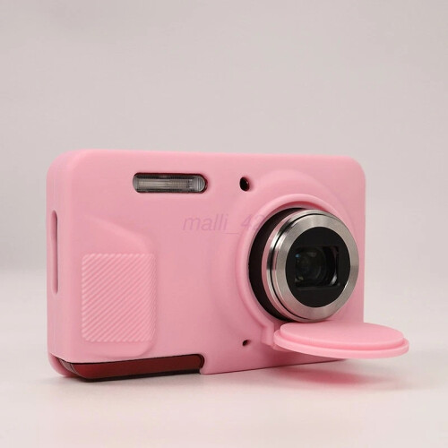 (pink) Silicone Protective Shell Case for KODAK PIXPRO FZ55 Camera Dustproof Shockproof