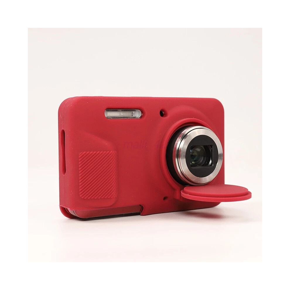 (Red) Silicone Protective Shell Case For Kodak Pixpro Fz55 Camera Dustproof Shockproof Red 4069369126406