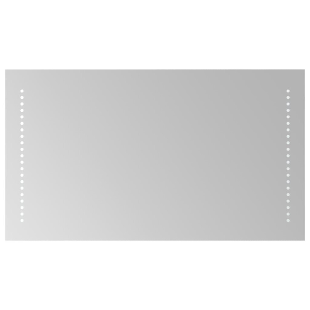 (40 x 70 cm) vidaXL LED Bathroom Mirror Washroom Wall-mounted Light up Mirror Multi Sizes