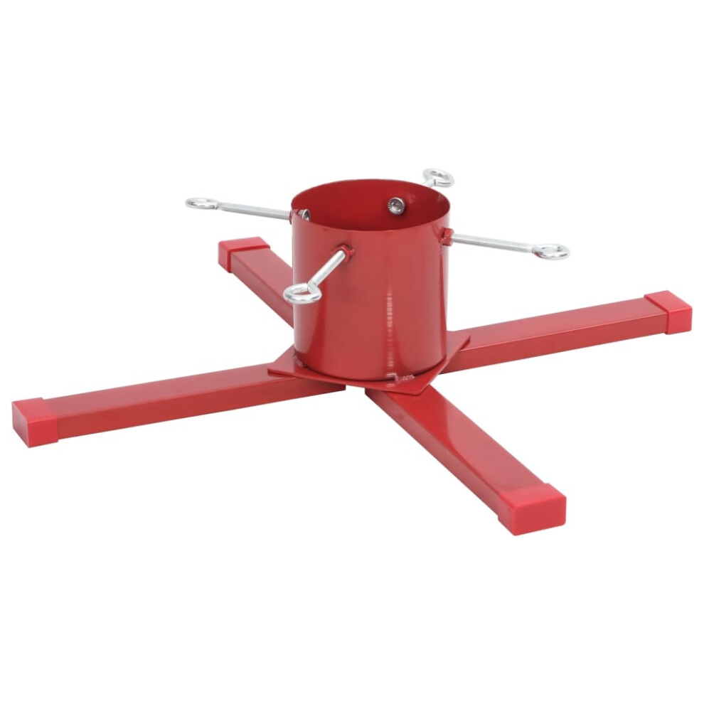 Vidaxl Christmas Tree Stand Christmas Tree Holder Christmas Tree Base Red