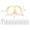 (10, 6PCS) 6 Pack Oval Finger Splints Waterproof Finger Splint for Arthritis, Trigger UK 1