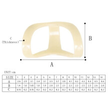 (1, 6PCS) 6 Pack Oval Finger Splints Waterproof Finger Splint for Arthritis, Trigger UK