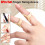 (10, 6PCS) 6 Pack Oval Finger Splints Waterproof Finger Splint for Arthritis, Trigger UK 4