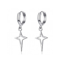 Jewelry Earrings for Boys Hip Hop Star Style Pendant for Girls, Shiny Clasp, Cool Design, Perfect Gift