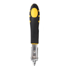 Robust Upholstery Staple Remover with Rubber Handle – Efficient Nail Puller for Professional Application and Versatile Use