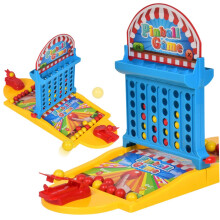 Mini Basketball Machine Launcher for Desktop Indoor Outdoor Play, Safe Non-Toxic, Random Colors, Fun Sports Game