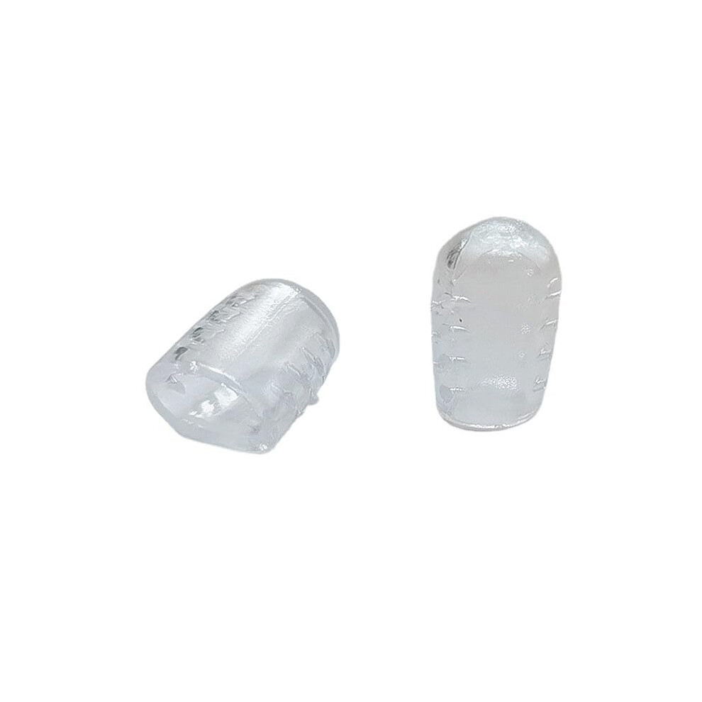 Gel Toe Caps - Silicone Toe Protectors for Bunions, Blisters, Ingrown Toenails - Pack of 10, Soft Gel Toe Pads
