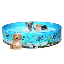 Portable Dog Swimming Pool - Foldable Pet Bathing Tub, Thick, Lightweight, for Dogs and Cats, Easy to Transport