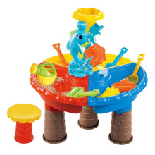Wasserspieltisch Kinder Outdoor 3-in-1 Sand- und Wasserspieltisch Mit Zubehör Für Interaktives Lernen Und Spielen